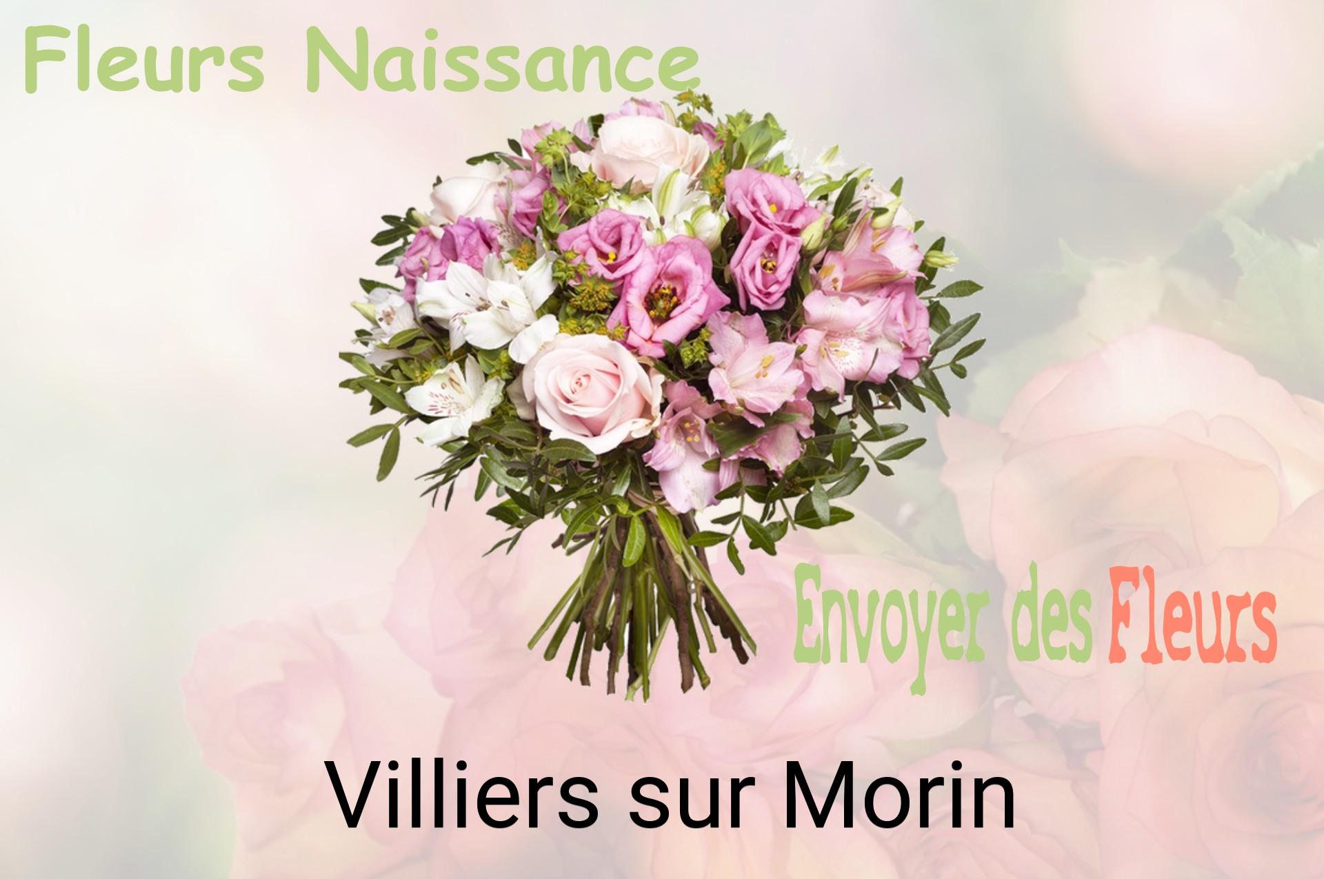 Bouquet de fleurs de naissance livré à Villiers-sur-Morin